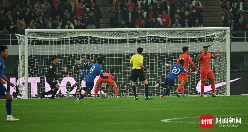 国足大胜新加坡精彩瞬间图集