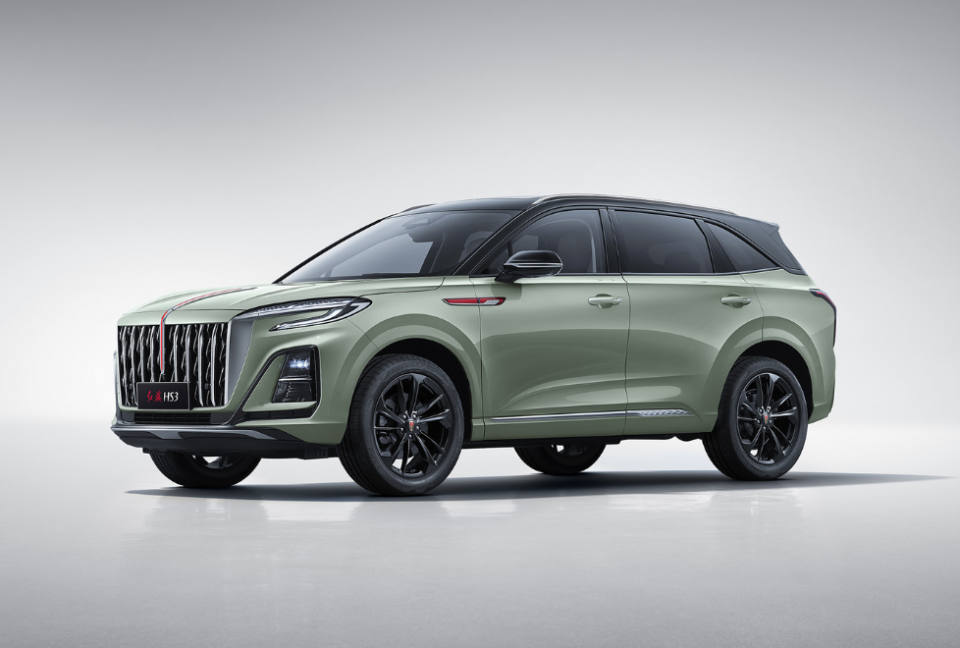 全新红旗hs7则是一款c级豪华suv,整车长度近5米,轴距近3米,提供了5/6