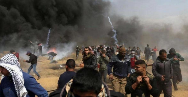 巴以地区再次爆发武装冲突_腾讯新闻