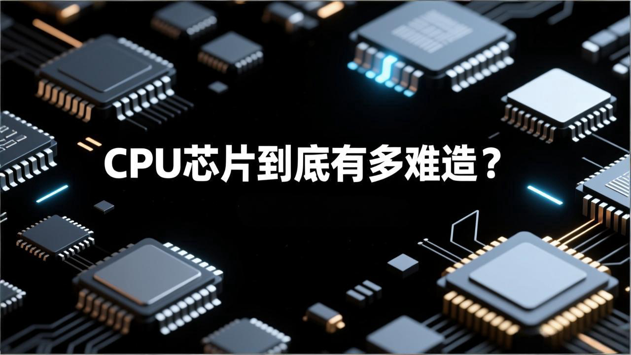 CPU芯片到底有多难造？一个视频全讲清_腾讯新闻