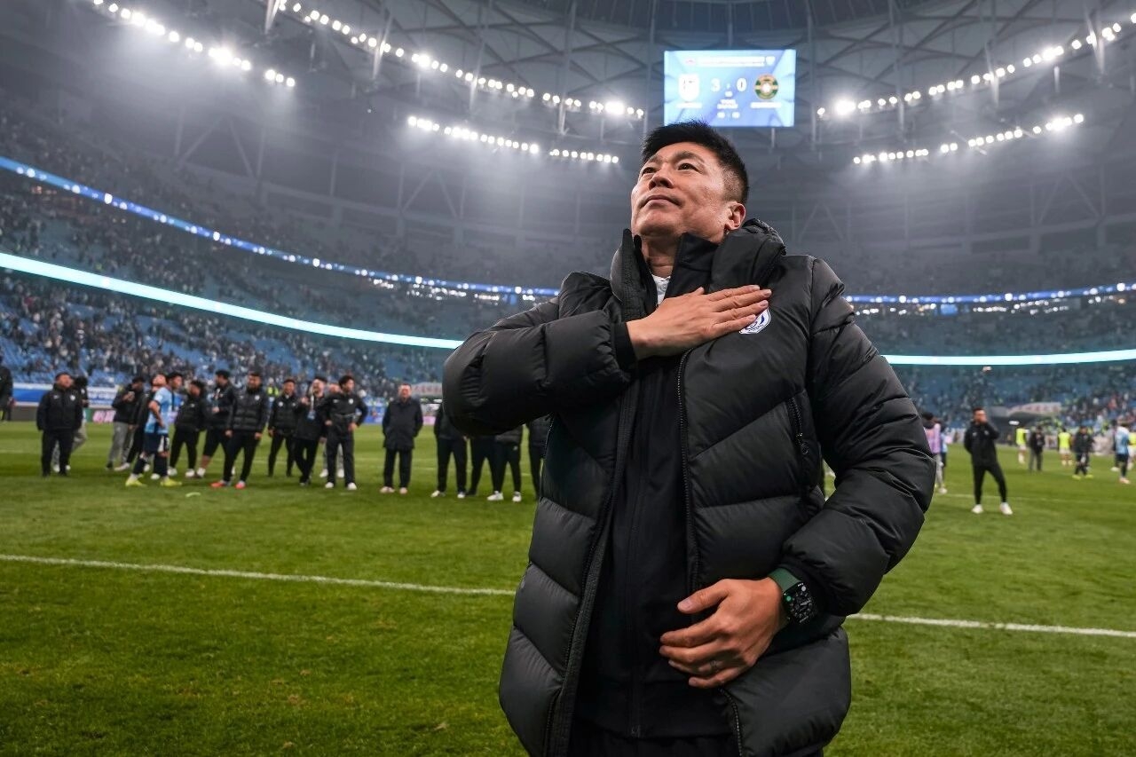  李国旭：能成为大连队主帅，我无限荣幸、无尽感激！