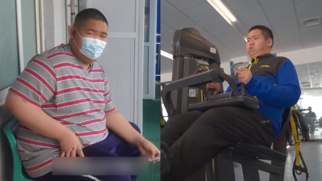 高一男生半年健康减重150斤，从430斤减到279斤：为了自己赢一次_腾讯新闻