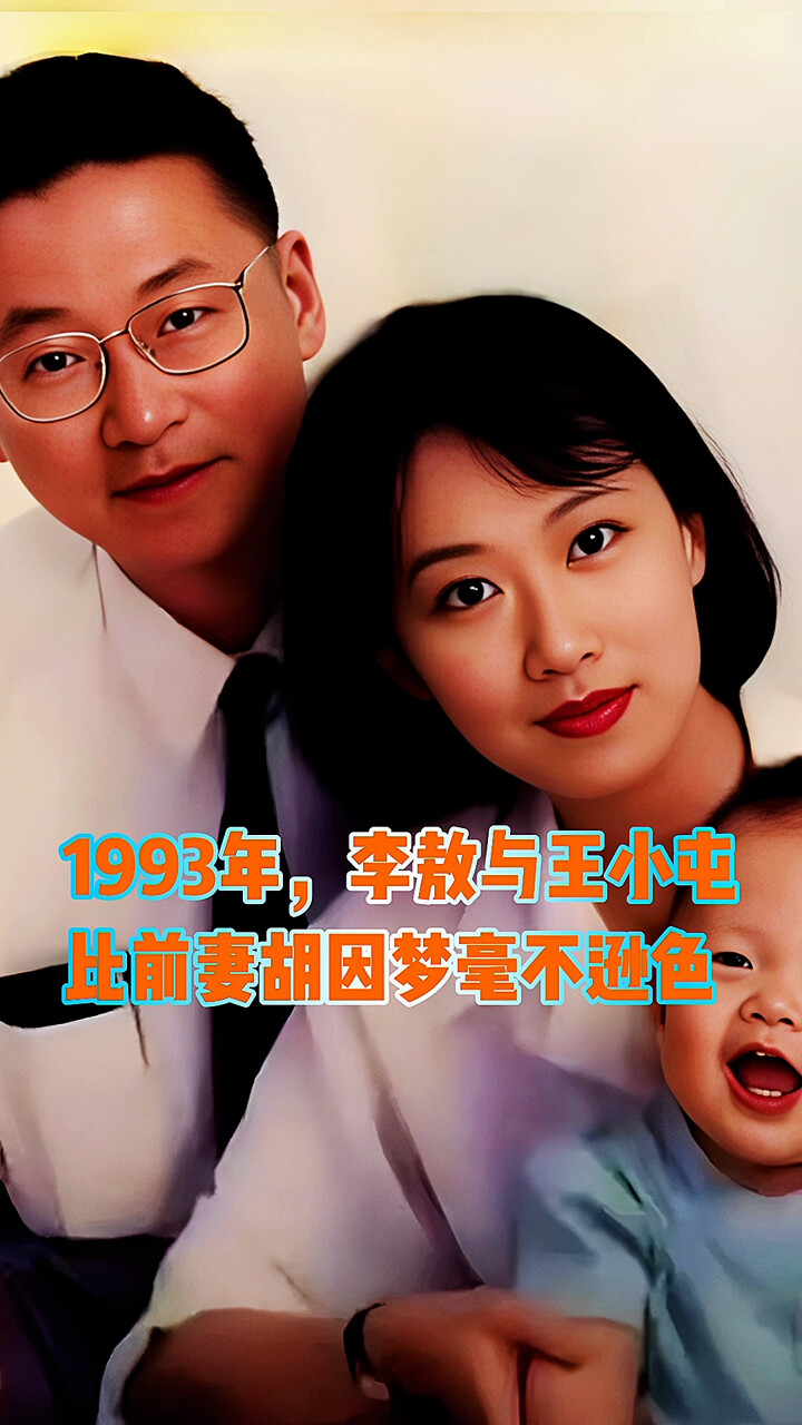 1993年，李敖与夫人王小屯合影，比前妻胡因梦毫不逊色_腾讯新闻