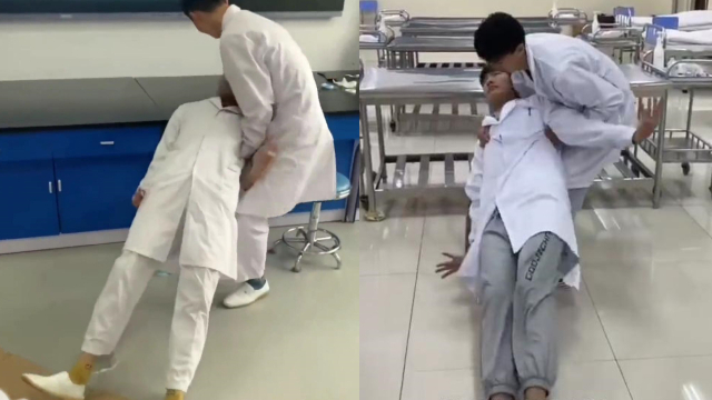 没病装病居然还能赚钱？湖北一医院招病人演员：要装得像，按小时给钱_腾讯新闻