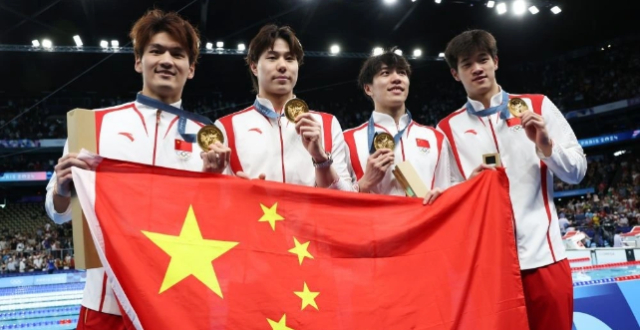 巴黎奥运综述：中国队创造多项历史 金牌与美国队并列第一_腾讯新闻