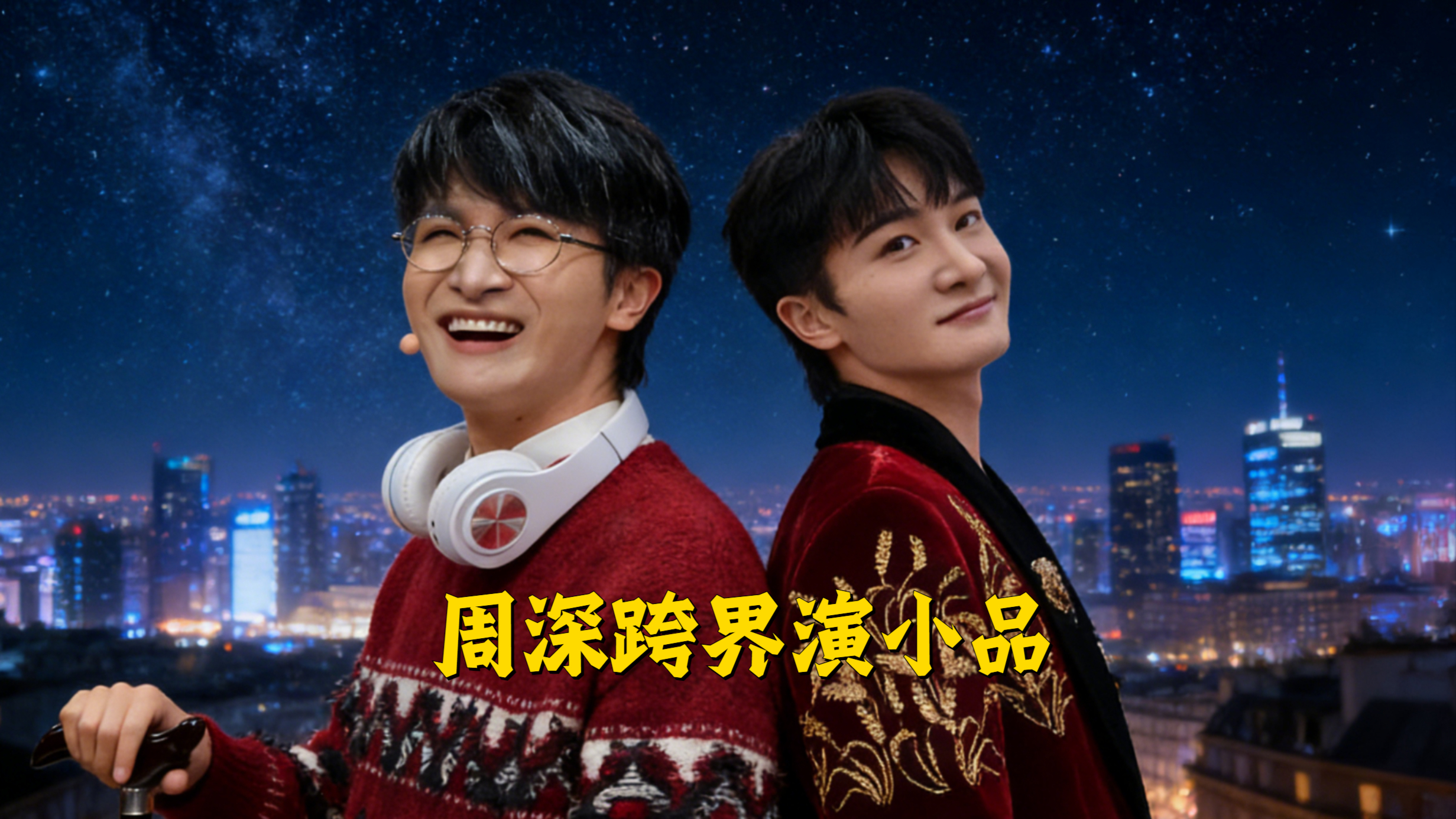 周深不唱歌改演小品？2026 辽视春晚搭档宋小宝，这反差感太绝了_腾讯新闻