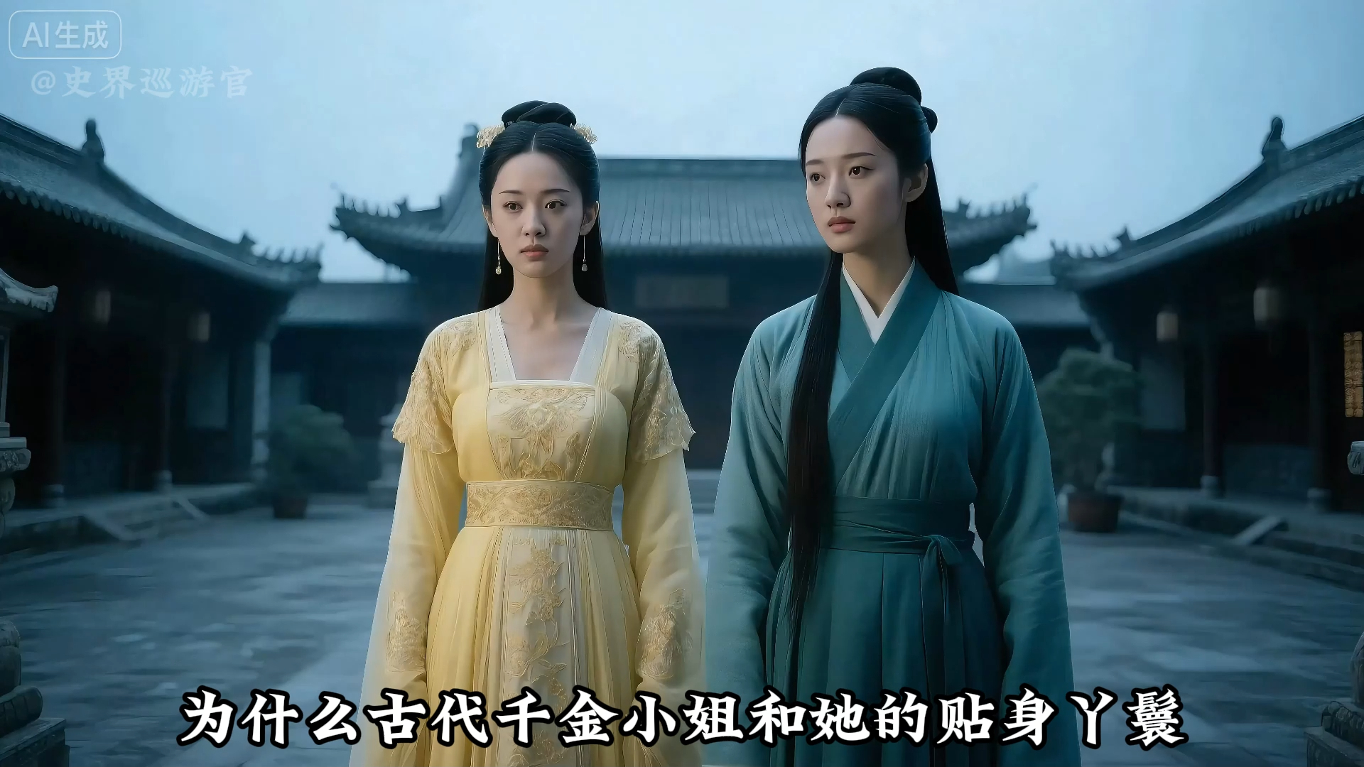 为什么古代千金小姐和她的贴身丫鬟，一颦一笑总会有一丝相似呢？_腾讯新闻