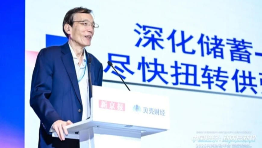 刘世锦：破解供强需弱，应将注意力转到降低高储蓄率上