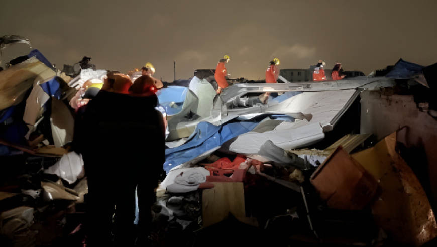 湖北黄石黄冈等地遭遇强对流天气致8人死亡、1人失联
