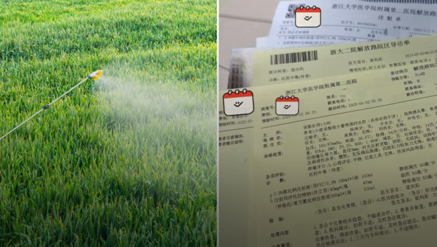 惊！绿化带喷农药竟洒进路人嘴，杭州西湖风景区咋回事？