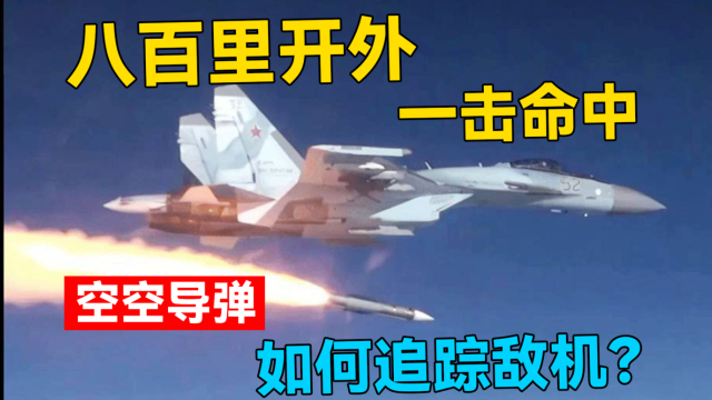 八百里开外，一发干掉敌机！空空导弹是如何追踪敌机的？_腾讯新闻