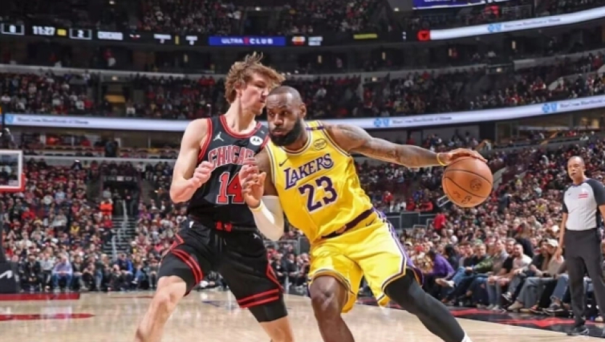 NBA常规赛惊天逆转！吉迪绝杀三分，湖人憾负公牛？