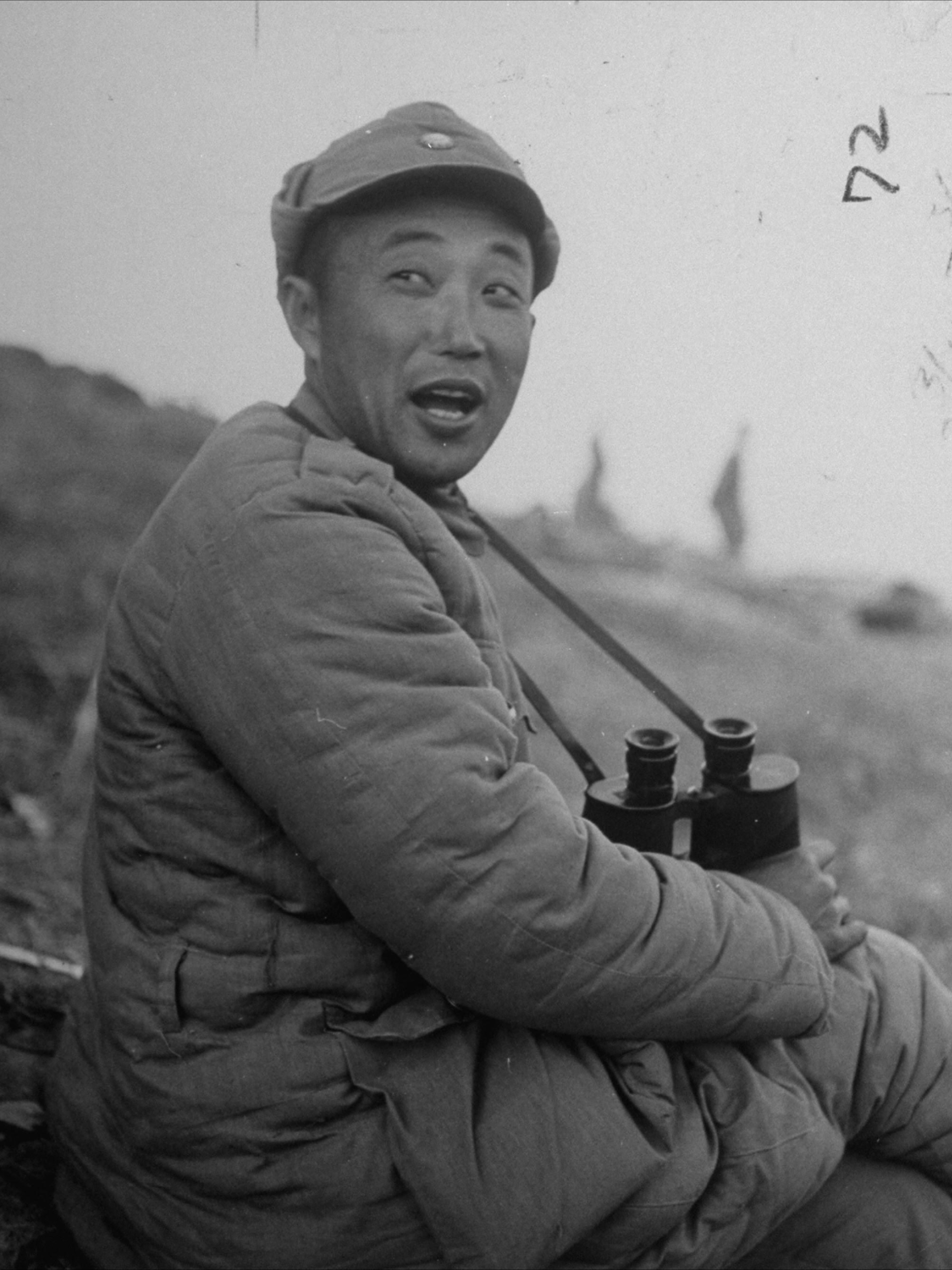 1948年11月，国军第13兵团司令李弥在徐州前线_腾讯新闻