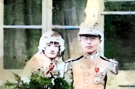1922年，王庚与陆小曼结婚，他时年27岁，穿将校服英气勃勃_腾讯新闻