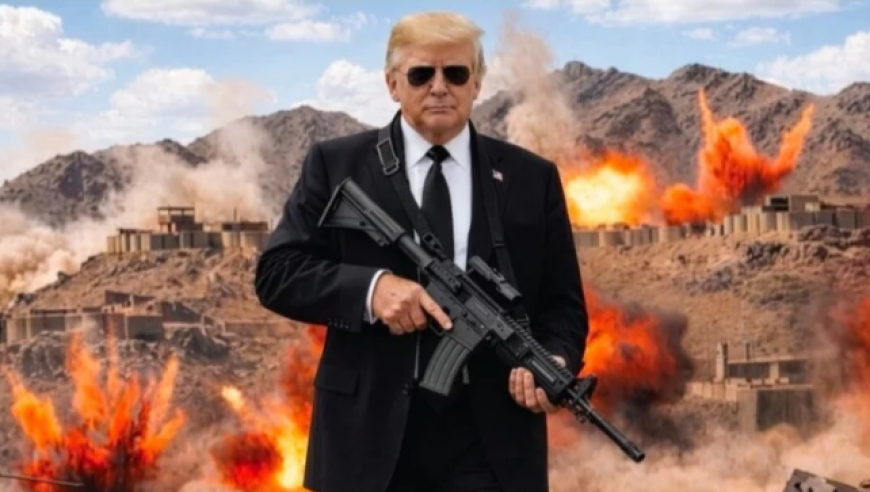 实时播报特朗普发AI图片警告伊朗：我不再是好好先生了！