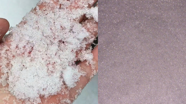 多省陆续迎雨雪天气，出现雪霰现象，网友：像味精？像泡沫？_腾讯新闻