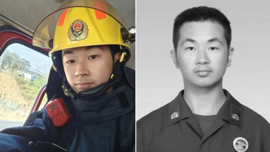 福建船厂爆炸23岁消防员牺牲，好友：曾经怯懦的少年，冲到火场最前面