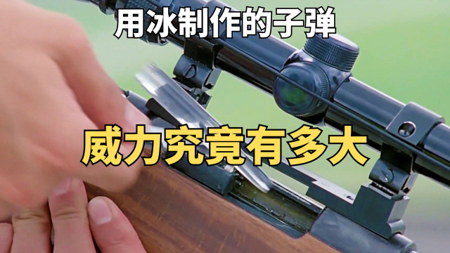 用冰制作的子弹，威力究竟有多大《流言终结者》_腾讯新闻