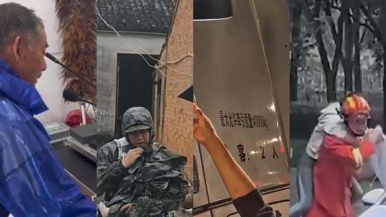 “康妮”来袭，风雨中的守望相助_腾讯新闻