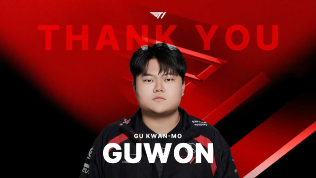 T1官宣二队打野Guwon离队，今年上场打过一次，表现还是不错的_腾讯新闻