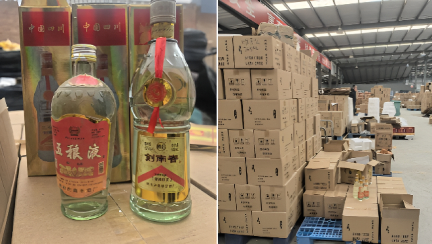 我国摧毁特大假酒网络