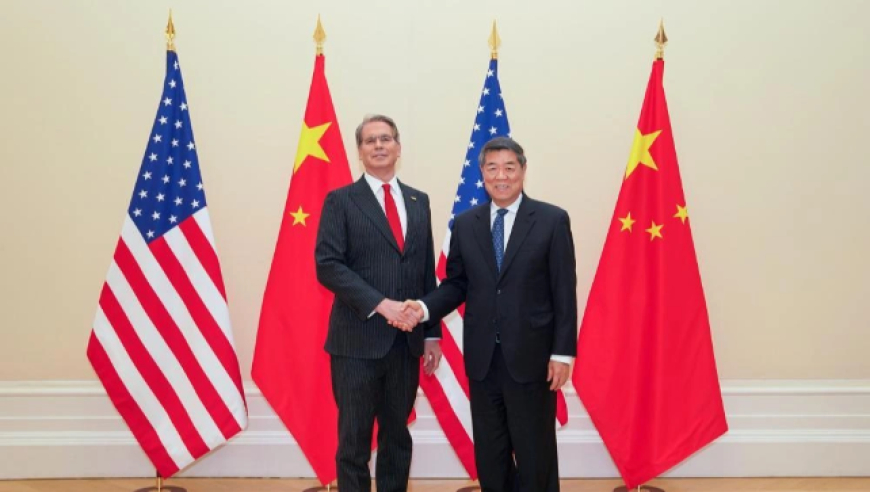 『专题』中美在法国巴黎举行经贸磋商