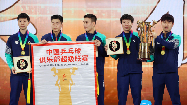 闫安：拿了七次乒超冠军，六次都是跟着龙队打的_腾讯新闻