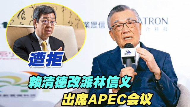 陈建仁遭拒后，赖清德改派林信义出席APEC会议_腾讯新闻