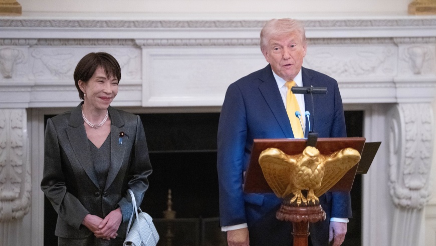 高市早苗双语发文：得知特朗普没事，我如释重负