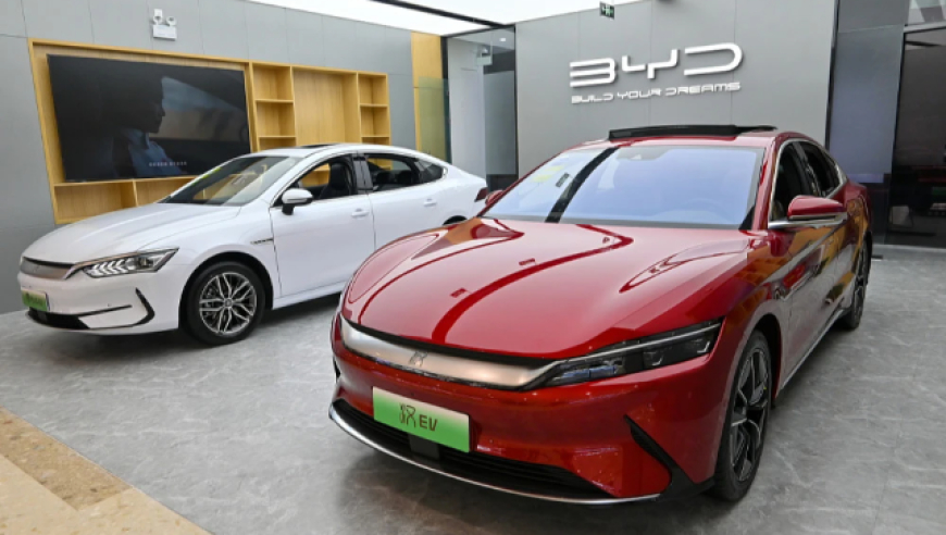 比亚迪Q1营收同比下降12%，受汇兑损失拖累，净利同比降55%