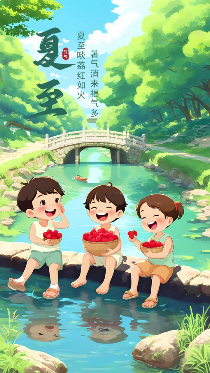 夏至消暑大挑战,动动手指解锁专属消暑姿势,开启清凉一夏吧!