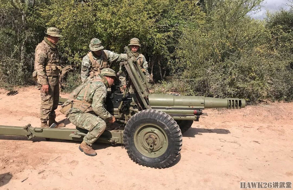 56就在北约轻型野战炮选型中,击败了法国105/22火炮系统,成为取代美国