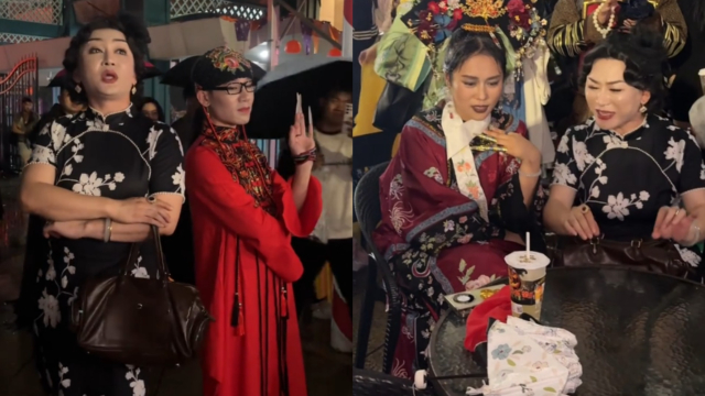 上海万圣节最佳cos来了，“金星”大战“杨丽萍”，这英加入战场_腾讯新闻