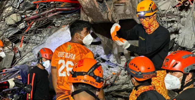 菲律宾在建楼房坍塌事故已致27人死亡缩略图