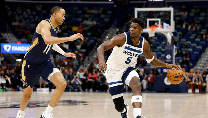 免费看！NBA常规赛：森林狼vs鹈鹕爱德华兹冲击40+