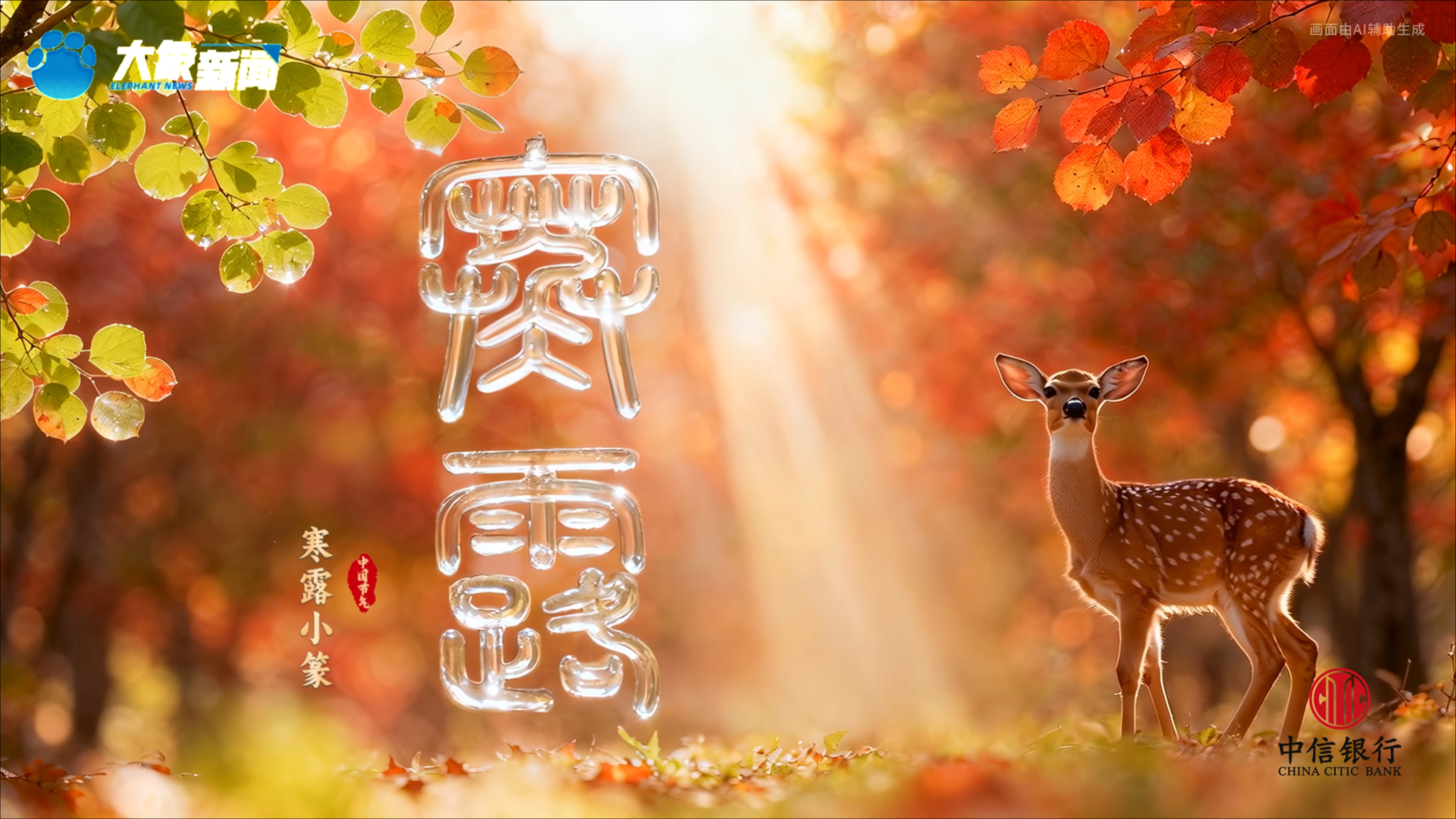 中国节气——寒露。秋寒露重，天高云淡，人间最美是清秋。_腾讯新闻