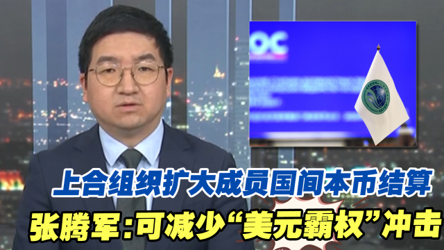上合组织扩大成员国间本币结算,张腾军:可减少"美元霸权"冲击