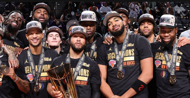 NBA杯决赛：尼克斯逆转战胜马刺夺冠 布伦森当选杯赛MVP缩略图