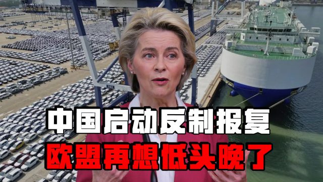 中国反制报复太快太猛，欧盟再想低头晚了！大众的苦日子还在后面_腾讯新闻