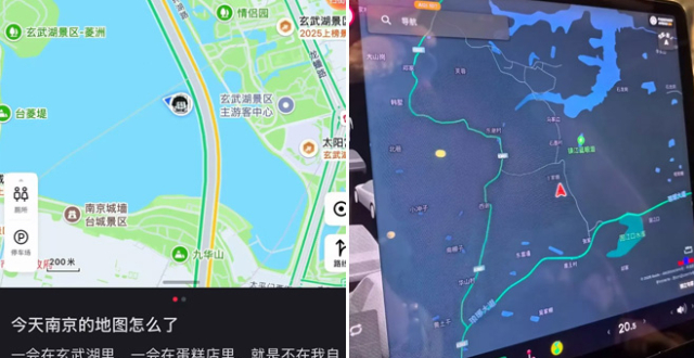 南京导航软件集体失灵？车主称定位与实际位置“差了十万八千里”，多方回应：将核实缩略图