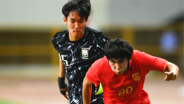 一战成名！17岁刘诚宇内切一条龙轰双响，国青2-0韩国夺冠_腾讯新闻