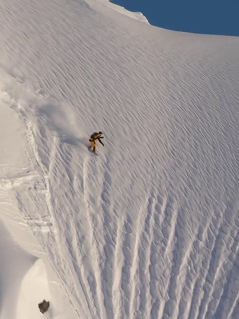 野雪之王遭遇雪崩，震撼感受自然威力_腾讯新闻