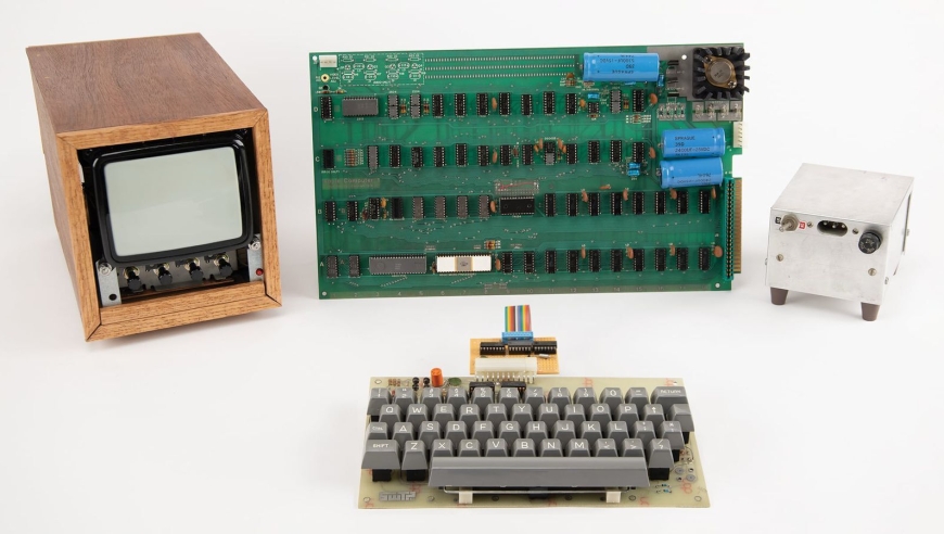 罕见！苹果首款电脑Apple-1拍卖价竟高达37.5万美元？