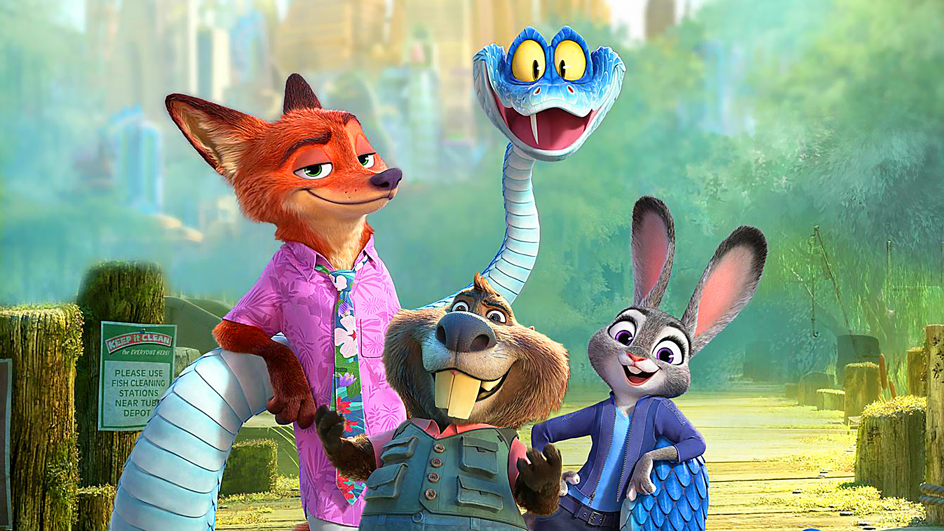 《疯狂动物城2》30个电影彩蛋，居然藏了这么多致敬和隐喻！