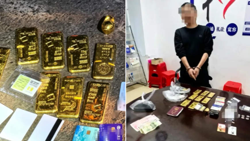 国内最大黄金盗窃案，主犯掰金片付车费