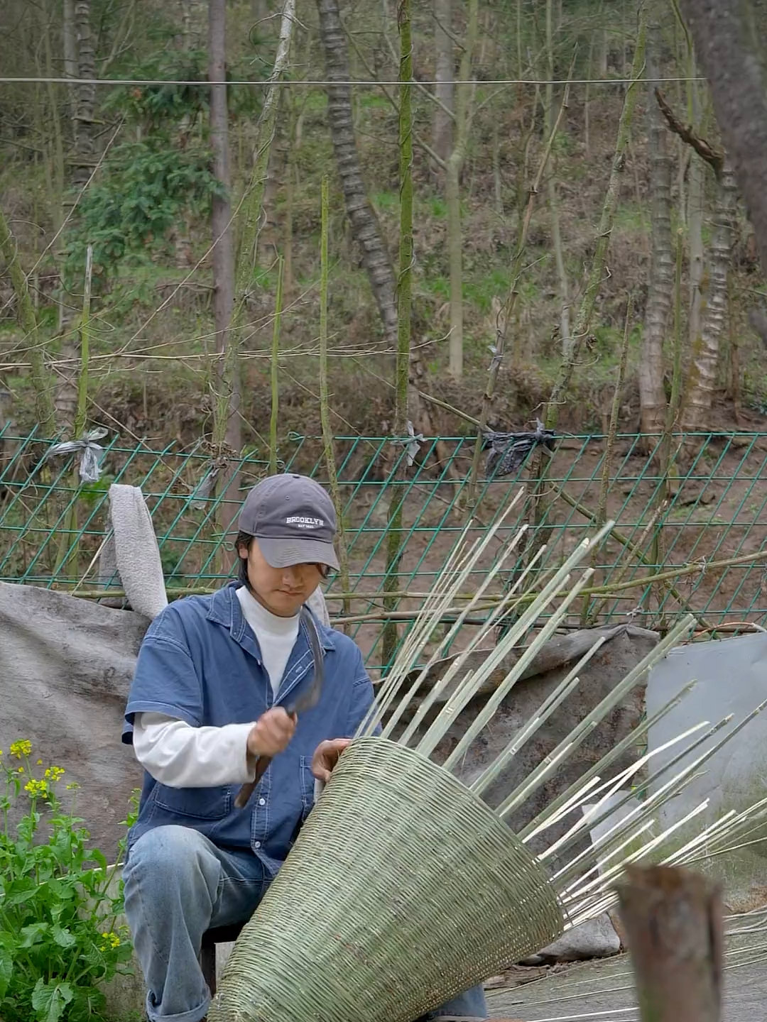 传统竹编，以竹为媒，可以通过不同的编织手法形成不同的民俗之物_腾讯新闻