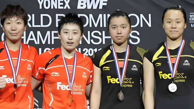 体坛记忆｜国羽女双巅峰对决！于洋王晓理vs田卿赵芸蕾，尽显王者姿态_腾讯新闻