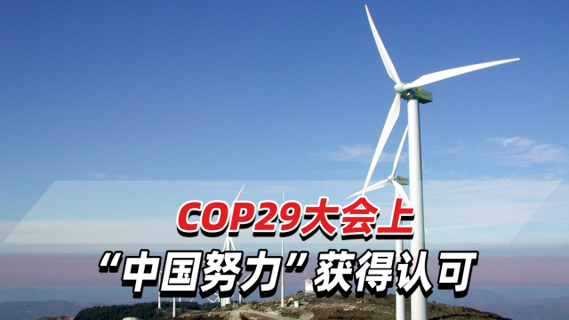 COP29大会上，中国代表密集发声，“中国努力”获得认可_腾讯新闻
