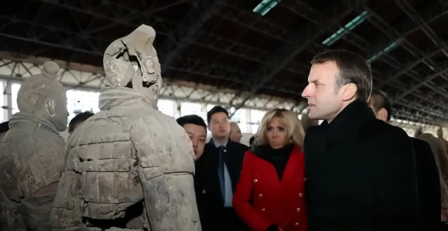 Macron urge a Xi Jinping en Beijing a lograr un alto al fuego en Ucrania