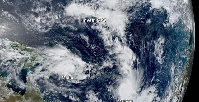 同时生成3个热带气旋！140年来最强厄尔尼诺正在酝酿，或冲击高温极限缩略图